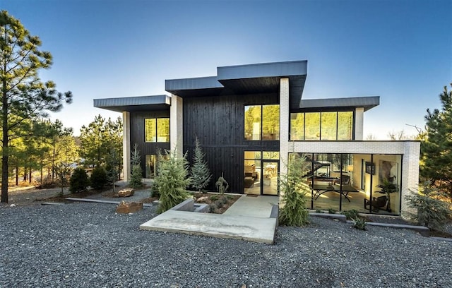 rear view of house with a patio area