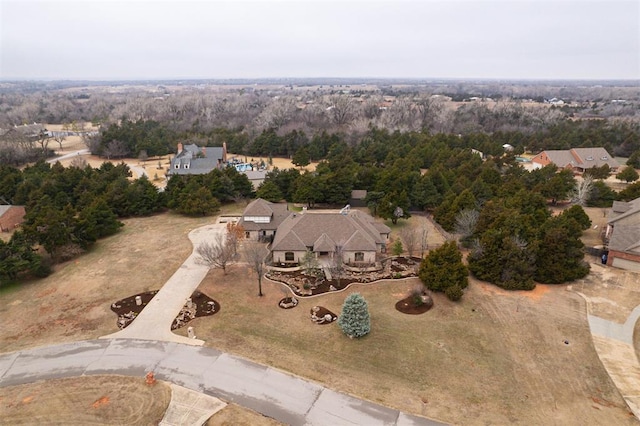 10401 Fawn Trace Rd, Mustang, OK 73064 - birds eye view of property