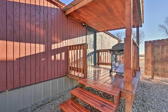 1985 Belpine Loop, Broken Bow, OK 74728 - view of wooden deck