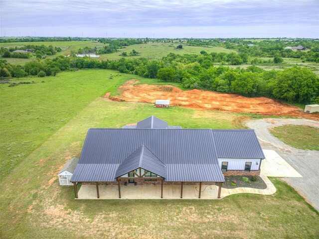 1632 County Road 1250, Tuttle, OK 73089 - overview of rural landscape