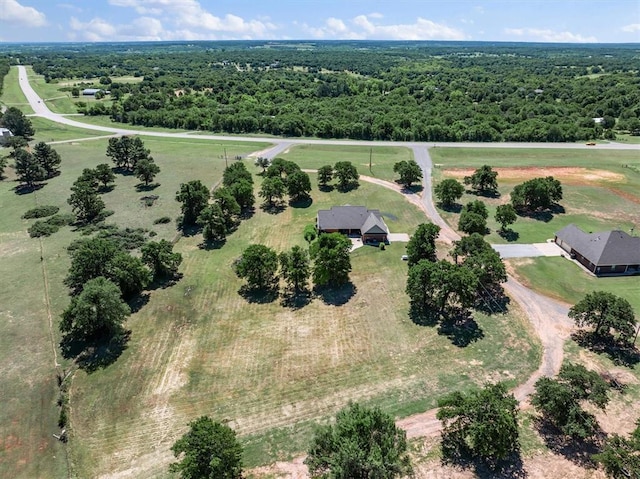 329826 E Hwy 66, Wellston, OK 74881 - view of rural area featuring a heavily wooded area