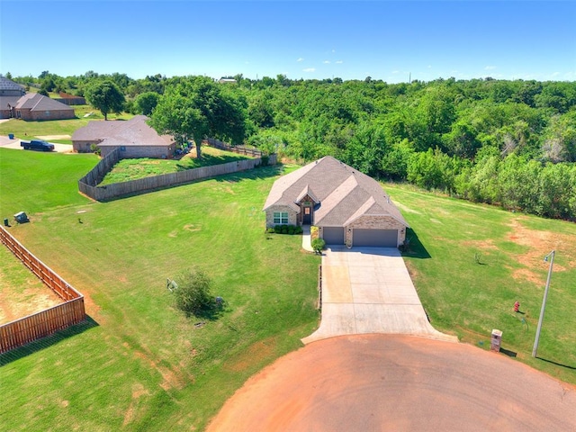 3683 King Arthur Ct, Newcastle, OK 73065 - aerial view of property and surrounding area