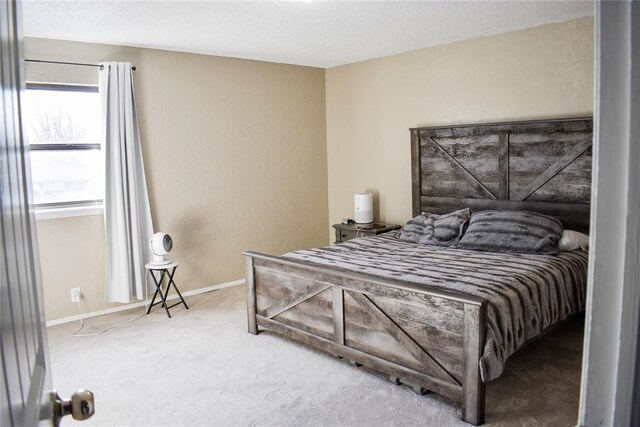 bedroom featuring carpet floors