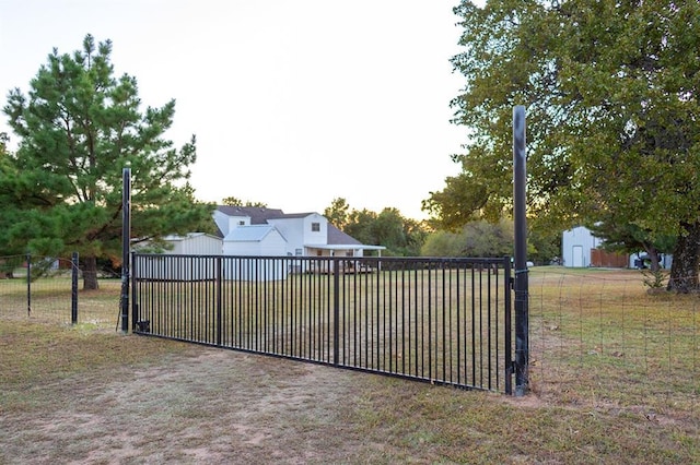 view of gate