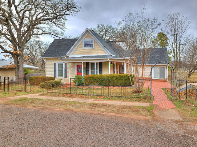 view of front of house