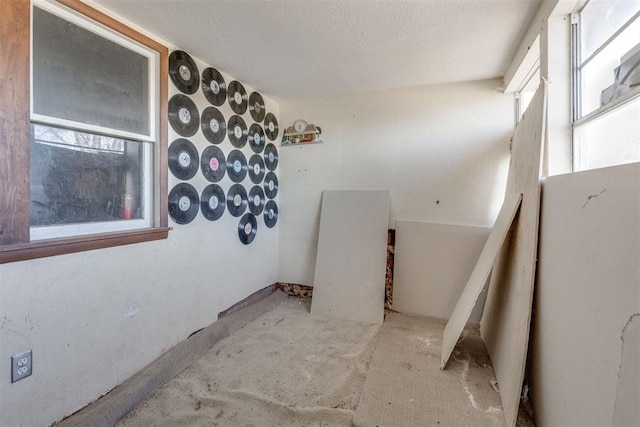 21731 E Fifth St, Hinton, OK 73047 - interior space with a textured ceiling