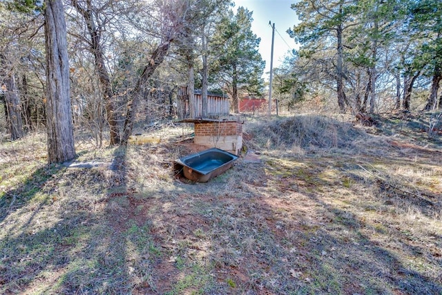 21731 E Fifth St, Hinton, OK 73047 - view of yard