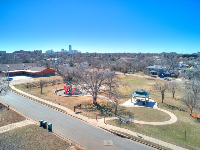 bird's eye view