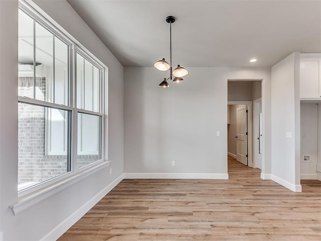 6209 Rivergate Dr, Shawnee, OK 74804 - spare room featuring light hardwood / wood-style flooring