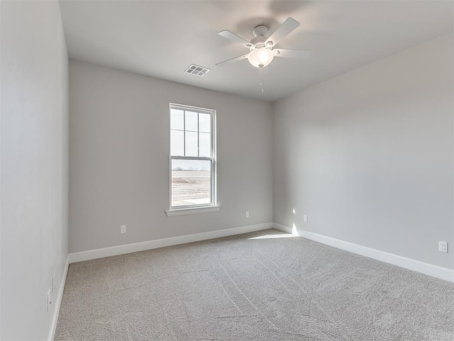 6209 Rivergate Dr, Shawnee, OK 74804 - unfurnished room with ceiling fan and carpet flooring