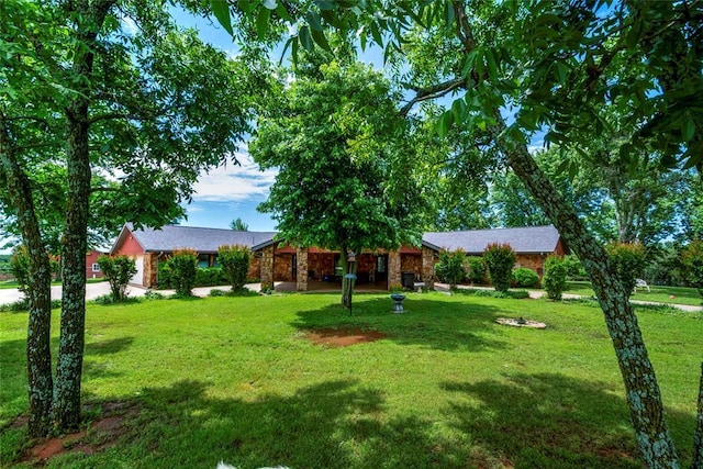 1901 E 15th St, Chandler, OK 74834 - view of grassy yard