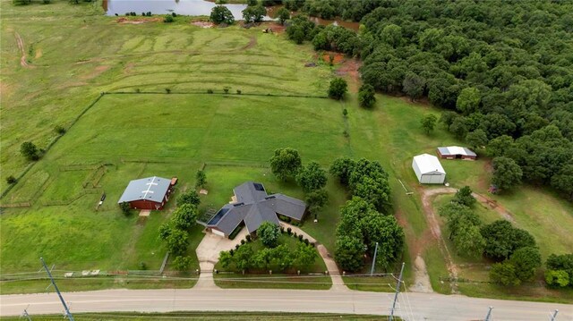 1901 E 15th St, Chandler, OK 74834 - aerial view of property's location featuring rural landscape