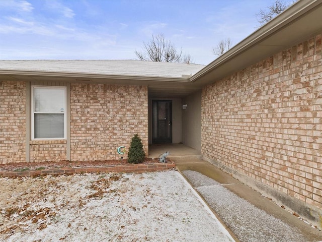 view of entrance to property