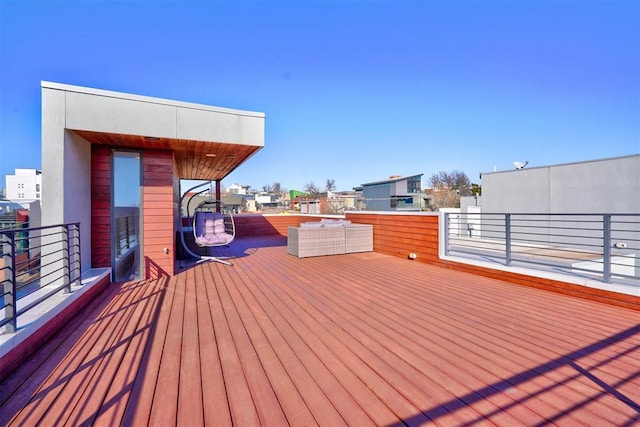 841 NW 6th St, Oklahoma City, OK 73106 - view of wooden deck