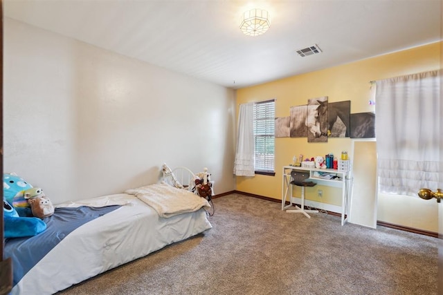 1408 NW 147th St, Edmond, OK 73013 - bedroom featuring carpet flooring and baseboards