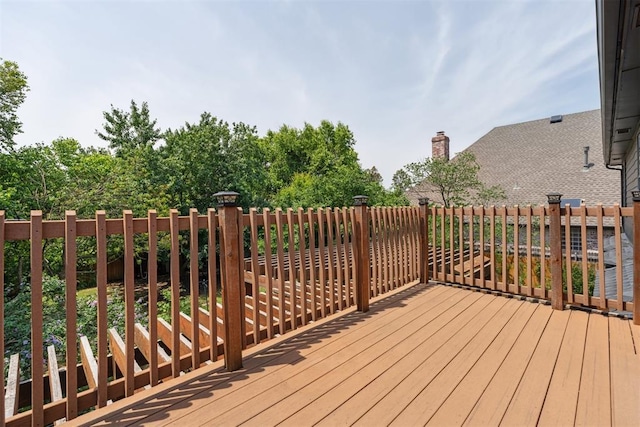 1408 NW 147th St, Edmond, OK 73013 - view of wooden terrace