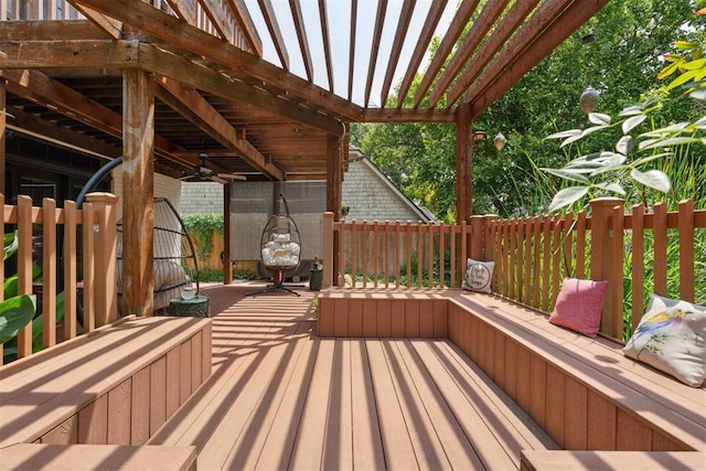 1408 NW 147th St, Edmond, OK 73013 - view of deck