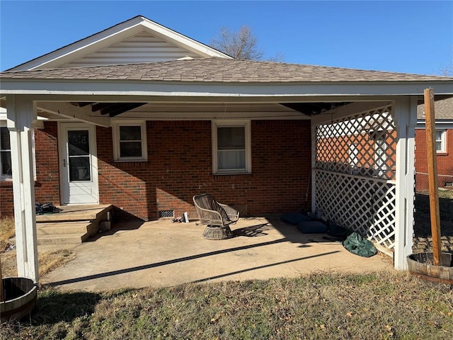 view of rear view of house