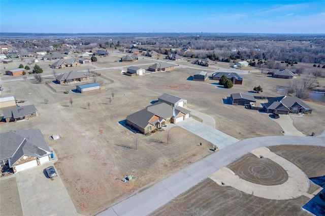 birds eye view of property featuring a residential view