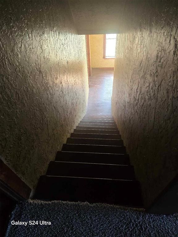 view of stairs