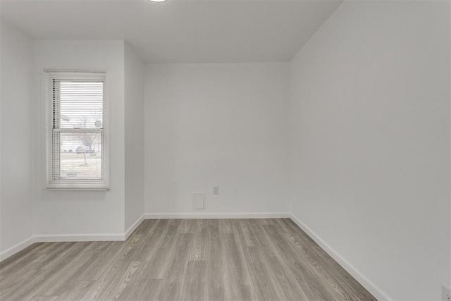 1617 NW 31st St, Oklahoma City, OK 73118 - spare room featuring light hardwood / wood-style floors