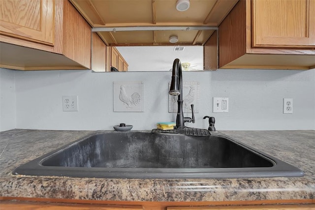 kitchen featuring sink