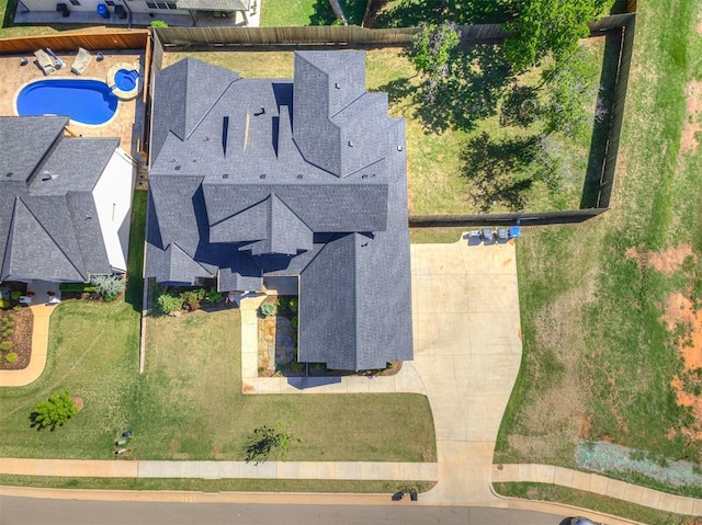 7308 Sunset Sail Ave, Edmond, OK 73034 - drone / aerial view