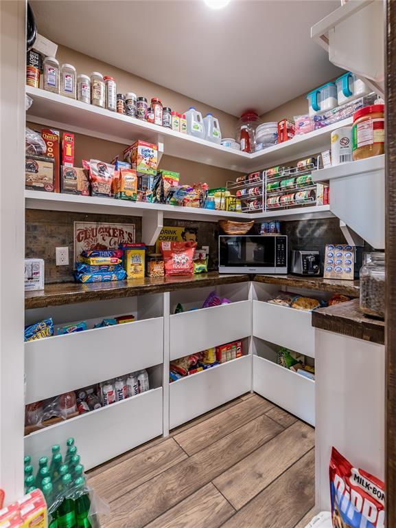 view of pantry