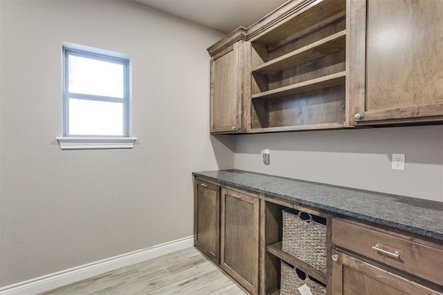 3910 Sienna Rdg, Newcastle, OK 73065 - unfurnished office featuring light wood-style flooring and baseboards