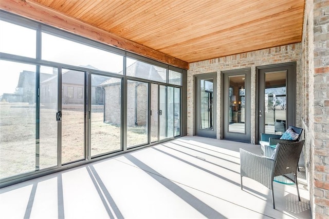 3910 Sienna Rdg, Newcastle, OK 73065 - unfurnished sunroom with plenty of natural light