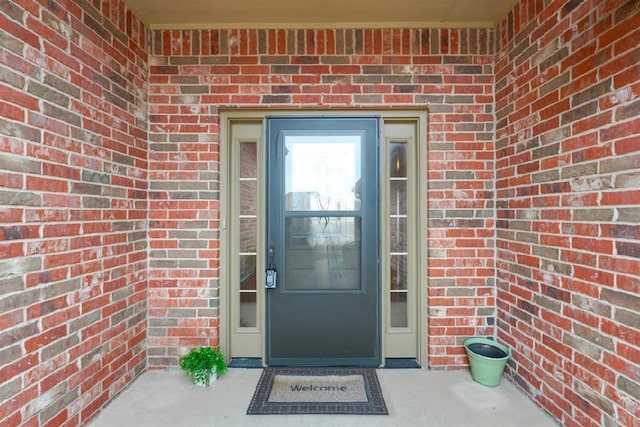 2016 Lantana Cir, Shawnee, OK 74804 - property entrance featuring brick siding