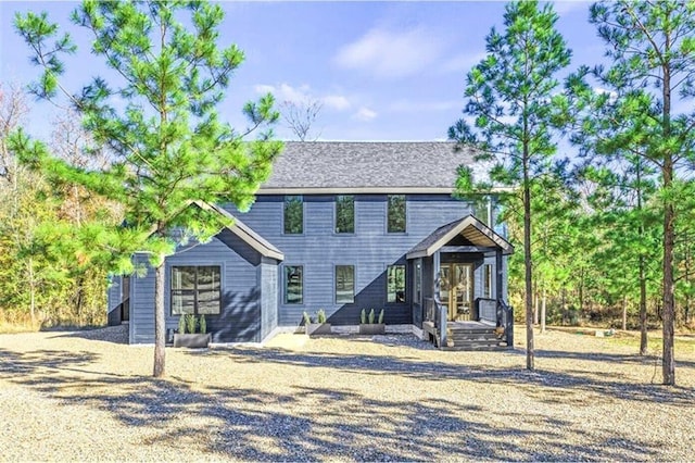 view of colonial inspired home