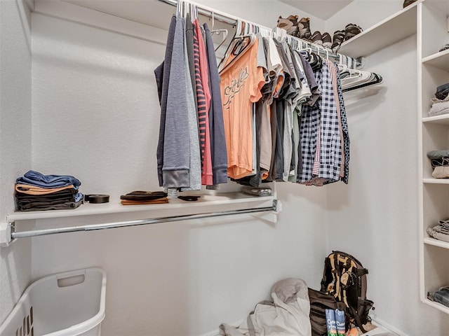 view of spacious closet