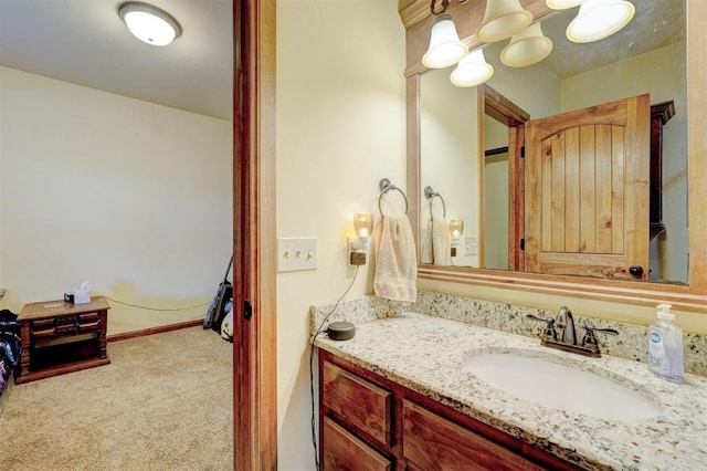 4220 Caribou St, Tuttle, OK 73089 - bathroom featuring vanity