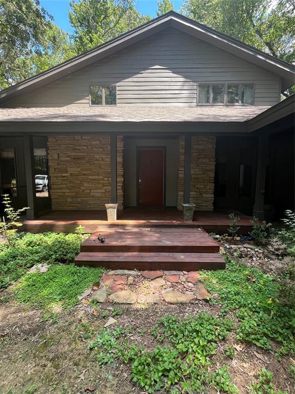 view of rear view of house