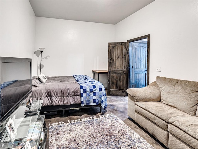 912 Ash NE, Piedmont, OK 73078 - bedroom featuring concrete floors