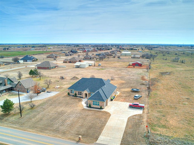 912 Ash NE, Piedmont, OK 73078 - drone / aerial view featuring a rural view