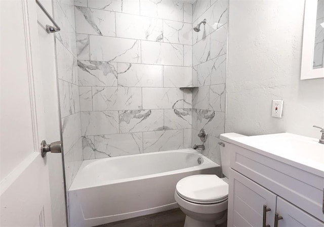 3805 SE 26th St, Del City, OK 73115 - full bathroom with vanity and shower / tub combination