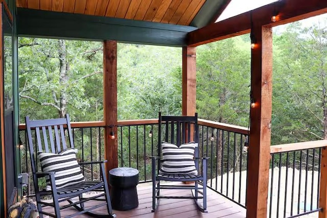 161720 N 4335th Rd, Clayton, OK 74536 - view of deck