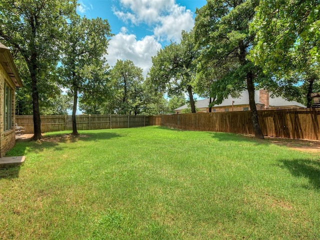 8275 Elk Grv, Blanchard, OK 73010 - view of fenced backyard