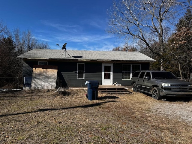 view of ranch-style home