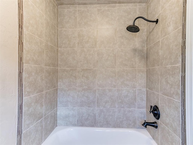 full bath with washtub / shower combination