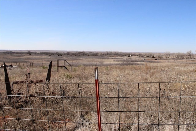 11339 N 1920th Rd, Sayre, OK 73662 - view of yard featuring fence and a rural view