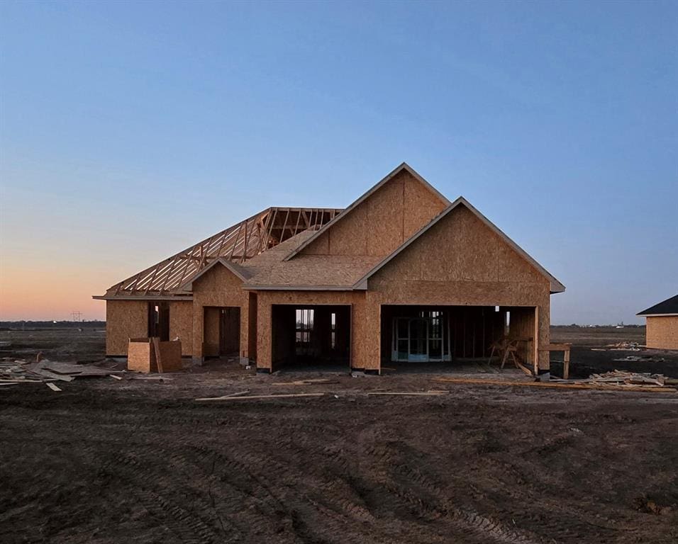 view of property under construction