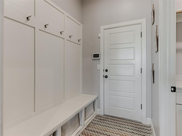 view of mudroom