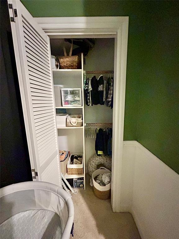 view of closet