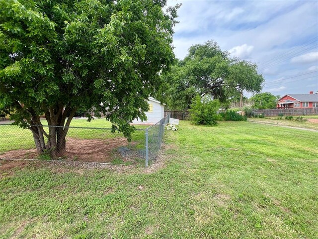 707 S Third St, Cheyenne, OK 73628 - view of yard