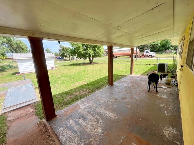 707 S Third St, Cheyenne, OK 73628 - view of patio