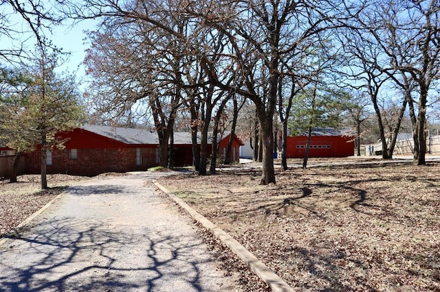 exterior space with driveway