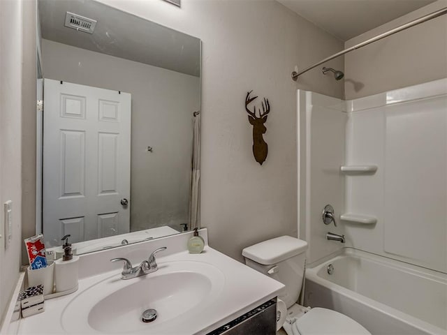 42056 Cadens Trl, Shawnee, OK 74804 - bathroom featuring vanity and washtub / shower combination